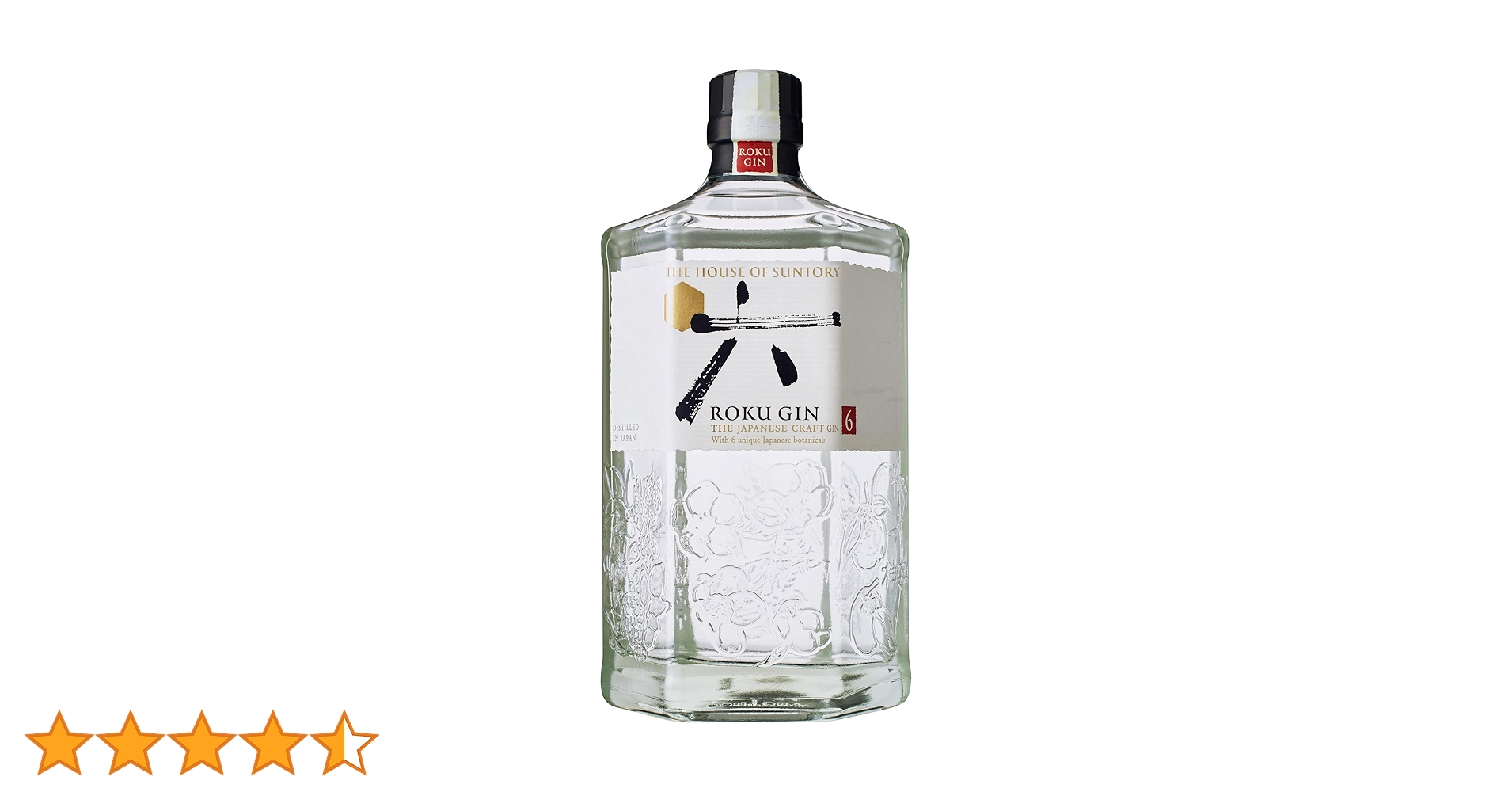 Amazon.co.jp: ROKU〈六〉 サントリージャパニーズクラフトジン 700ml